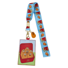 Load image into Gallery viewer, McDonald&#39;s McNugget Buddies Lanyard With Card Holder
