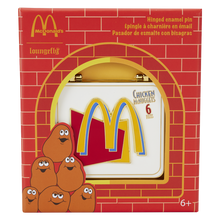 Load image into Gallery viewer, McDonald&#39;s Happy Meal McNugget Buddies 3&quot; Collector Box Pin
