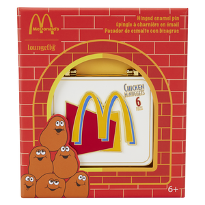 McDonald's Happy Meal McNugget Buddies 3" Collector Box Pin