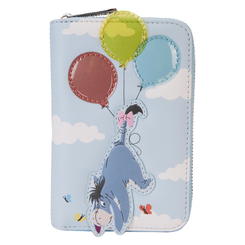Winnie the Pooh & Friends Floating Balloons Zip Around Wallet