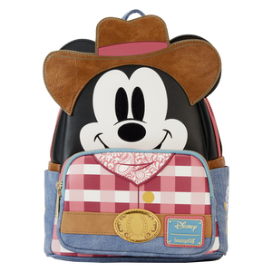 Western Mickey Mouse Cosplay Mini Backpack