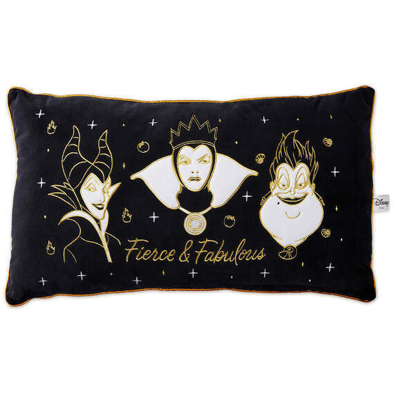 Disney Villains Fierce and Fabulous Pillow