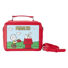 Load image into Gallery viewer, Peanuts Charlie Brown Vintage Lunchbox Crossbody Bag
