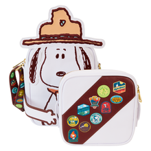 Load image into Gallery viewer, Peanuts 50th Anniversary Snoopy&#39;s Beagle Scouts Crossbuddies Bag
