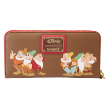 Load image into Gallery viewer, Snow White Lenticular Princess Series Zip Around Wristlet Wallet
