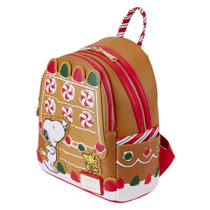 Peanuts Snoopy Gingerbread House Scented Mini Backpack