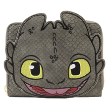 Load image into Gallery viewer, How To Train Your Dragon Toothless Cosplay Zip Around Wallet
