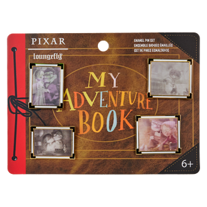 My Adventure Book 4pc Pin Set