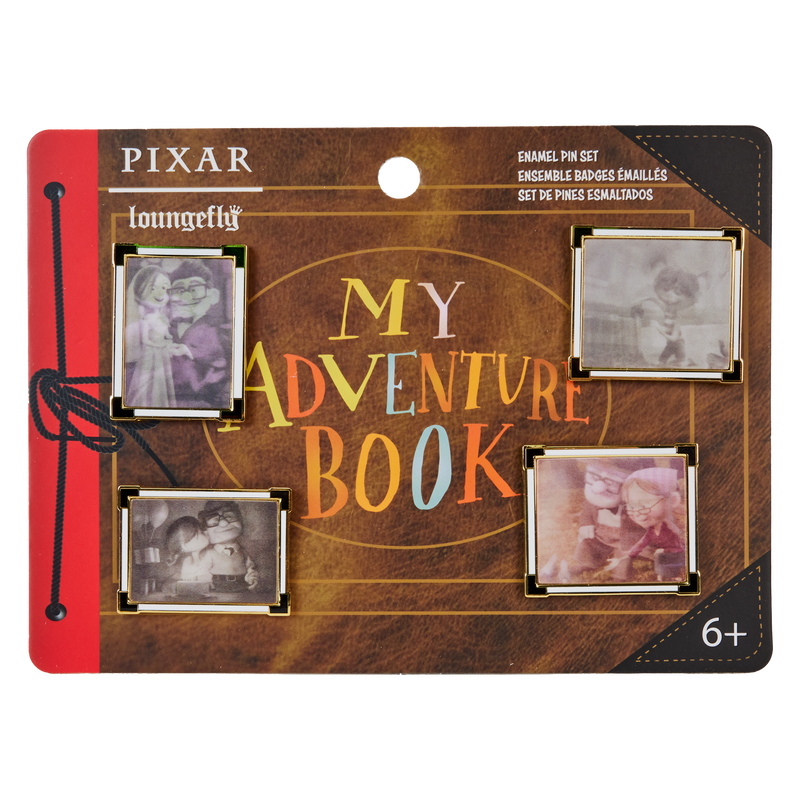 My Adventure Book 4pc Pin Set