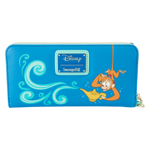 Aladdin Princess Series Lenticular Zip Around Wristlet Wallet