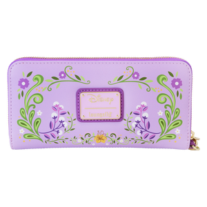 Rapunzel Princess Series Lenticular Zip Around Wristlet Wallet