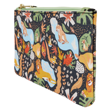 Load image into Gallery viewer, The Lion King 30th Anniversary All-Over Print Canvas Zipper Pouch Wristlet
