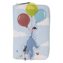 Load image into Gallery viewer, Winnie the Pooh &amp; Friends Floating Balloons Zip Around Wallet
