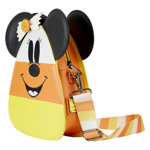 Mickey and Minnie Candy Corn Crossbody Bag