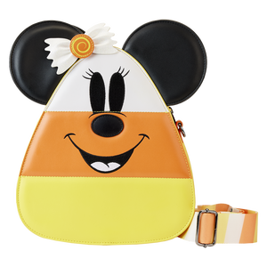 Mickey and Minnie Candy Corn Crossbody Bag