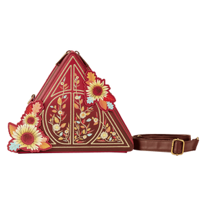Harry Potter Deathly Hallows Fall Leaves Crossbody