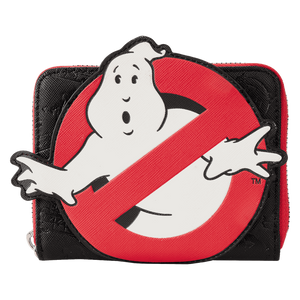 Ghostbusters Glow Logo Zip Around Wallet