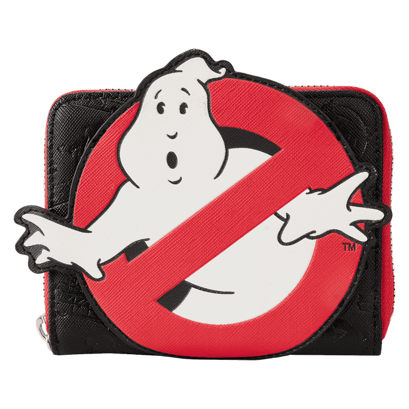 Ghostbusters Glow Logo Zip Around Wallet