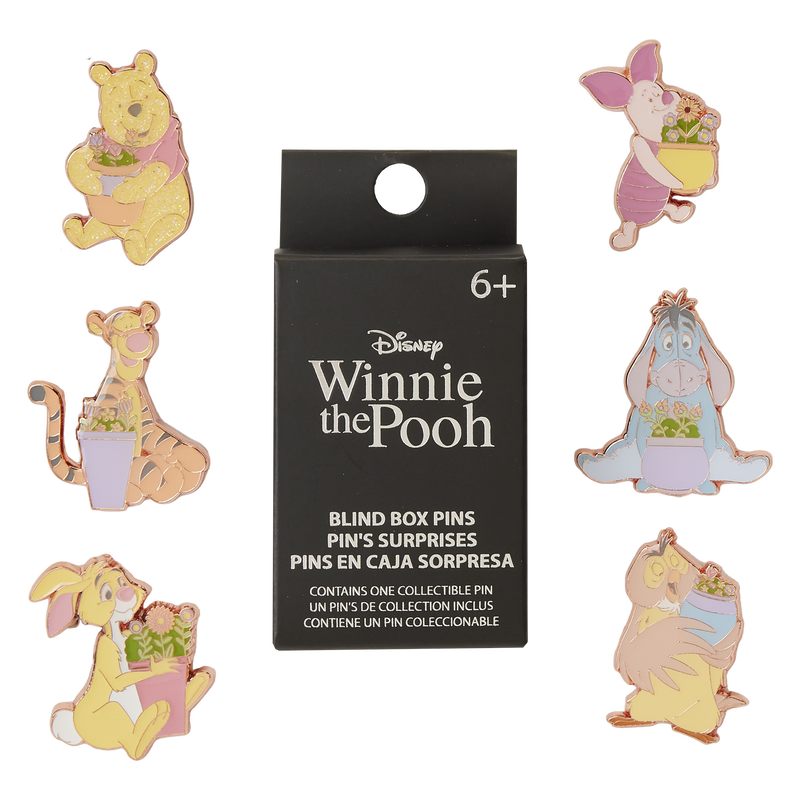 Winnie the Pooh Flowerpots Mystery Box Pin
