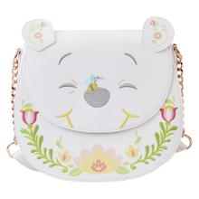 Load image into Gallery viewer, Winnie the Pooh Cosplay Folk Floral Crossbody Bag
