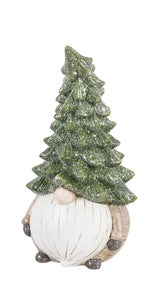 11.5" Holiday Garden Gnome with Large Hat