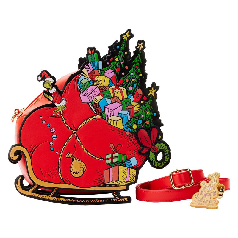 Dr. Seuss' How the Grinch Stole Christmas! Sleigh Crossbody Bag