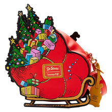 Load image into Gallery viewer, Dr. Seuss&#39; How the Grinch Stole Christmas! Sleigh Crossbody Bag
