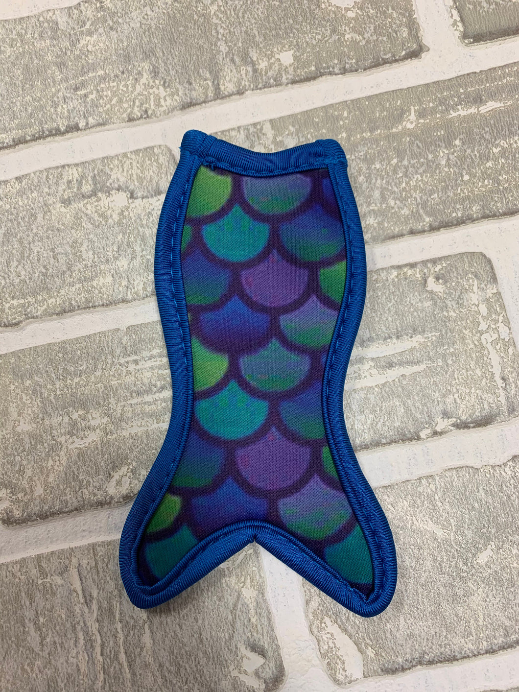 Blue, purple & green mermaid tail blanks
