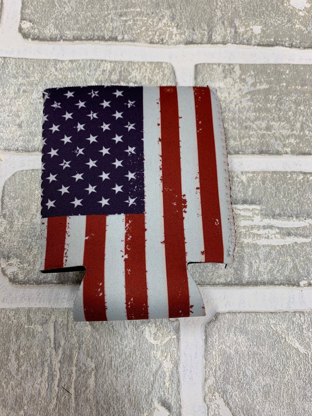 American flag koozie blanks