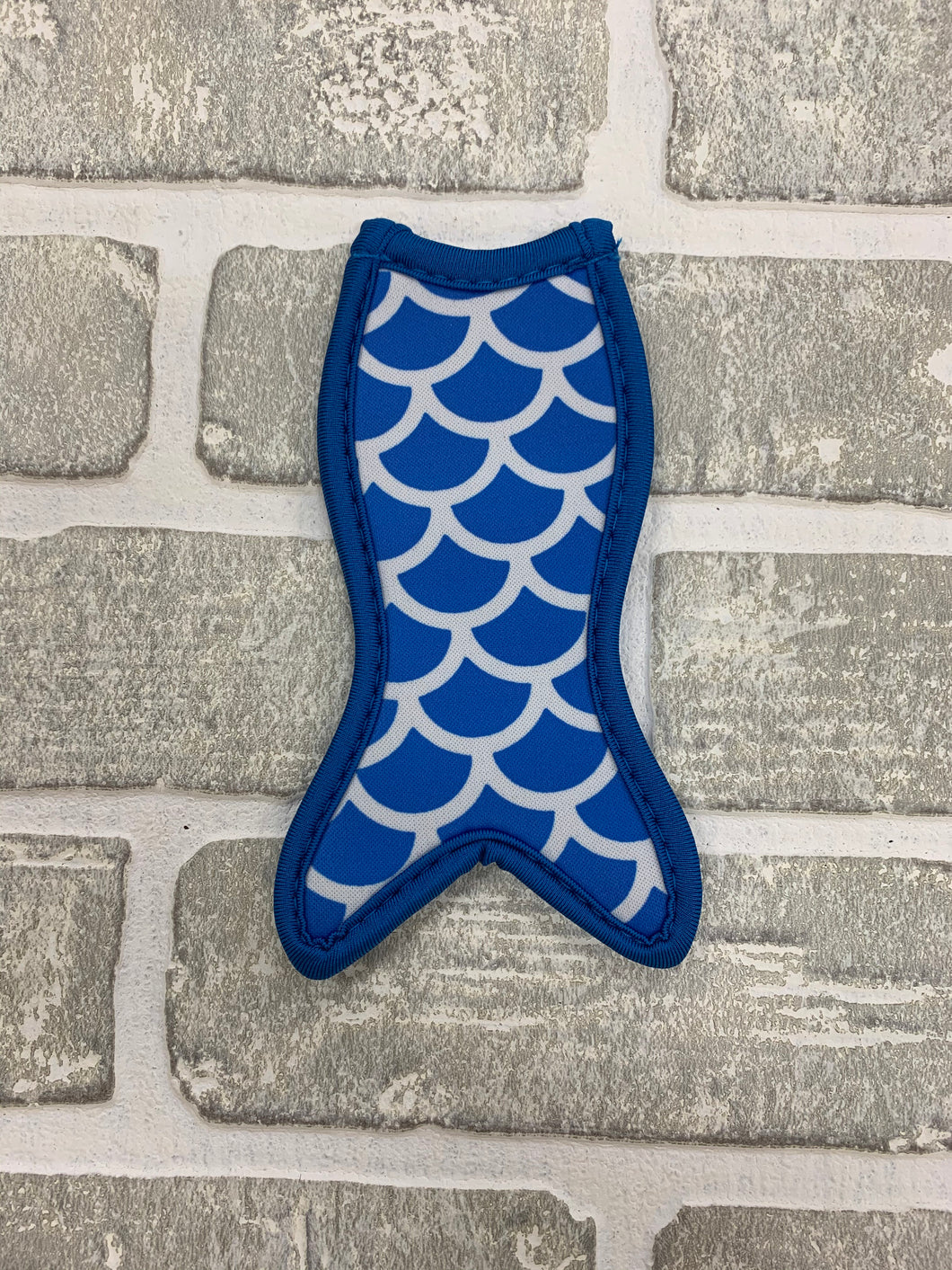Royal blue mermaid popsicle holder blanks