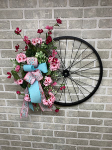 Bicycle wreath