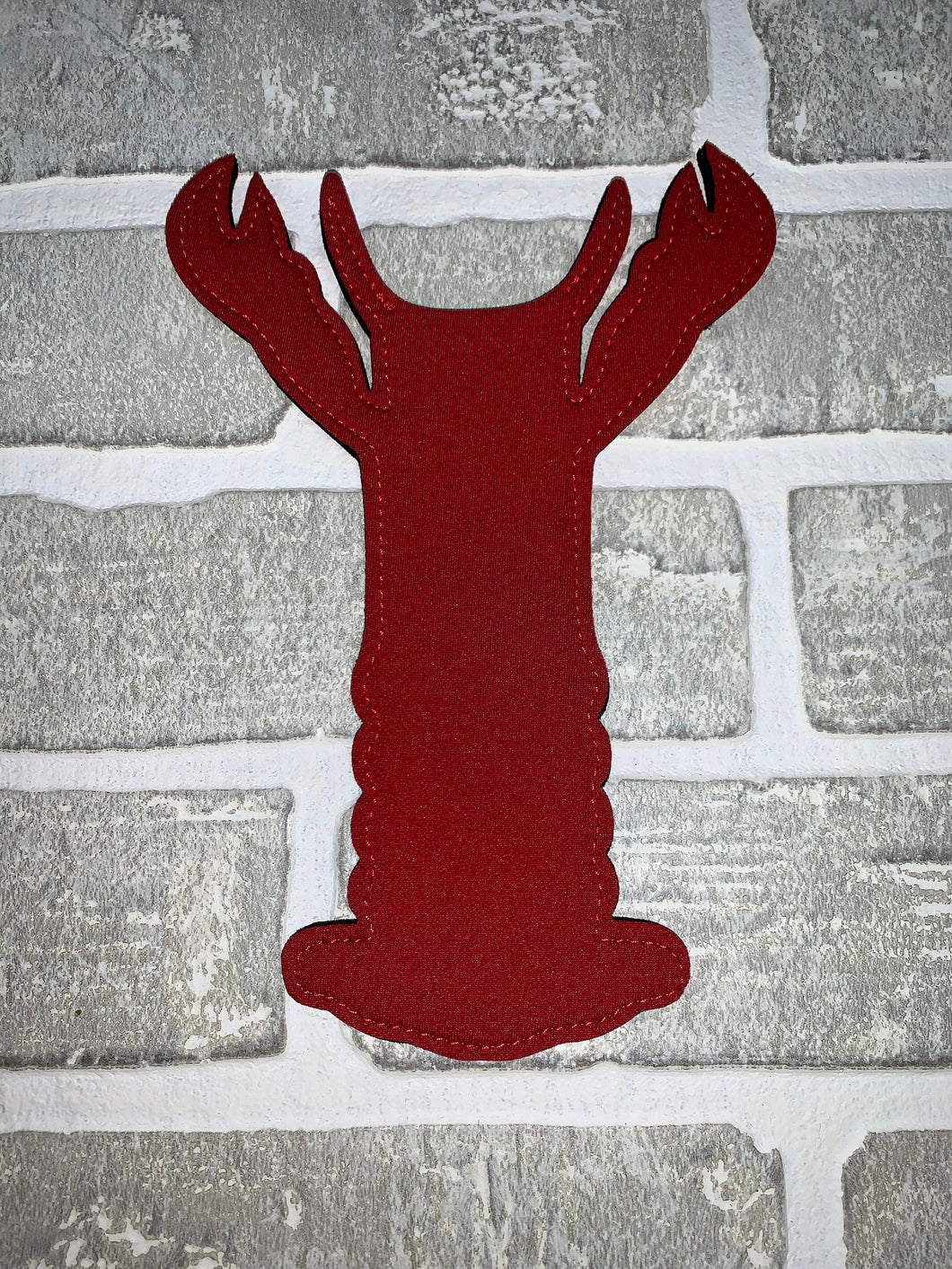 Red lobster popsicle holder blanks