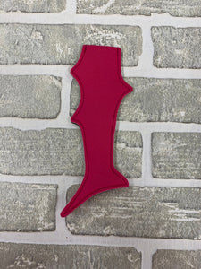 Pink shark popsicle holder blanks