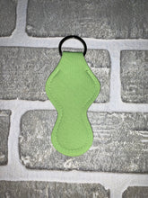 Load image into Gallery viewer, Lime green chapstick holder keychain blanks
