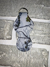 Load image into Gallery viewer, White camo chapstick holder keychain blanks
