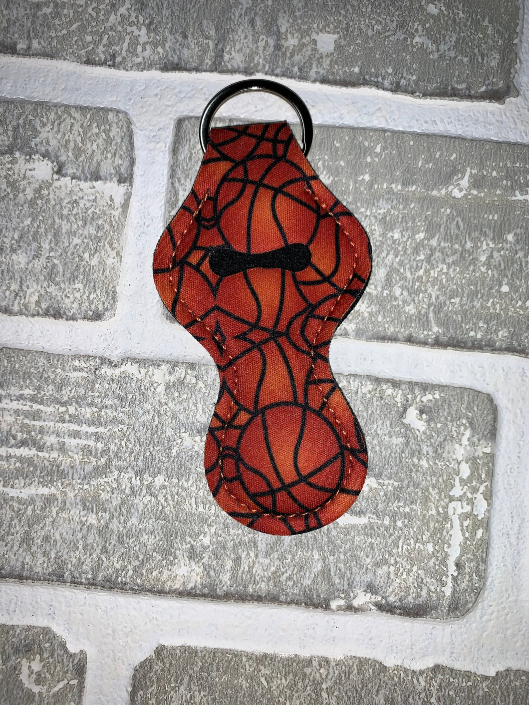 Basketball chapstick holder keychain blanks
