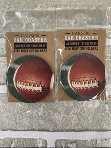 Football car coasters