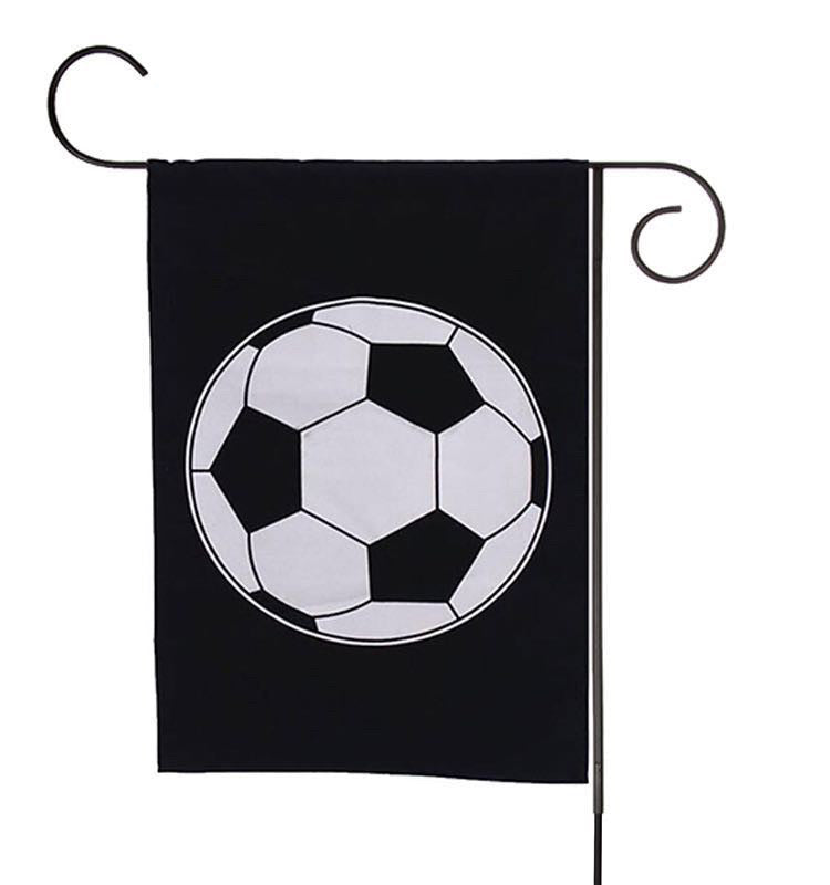 Soccer sports flag blanks
