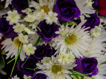 Load image into Gallery viewer, Daisy and Purple Rose Bush
