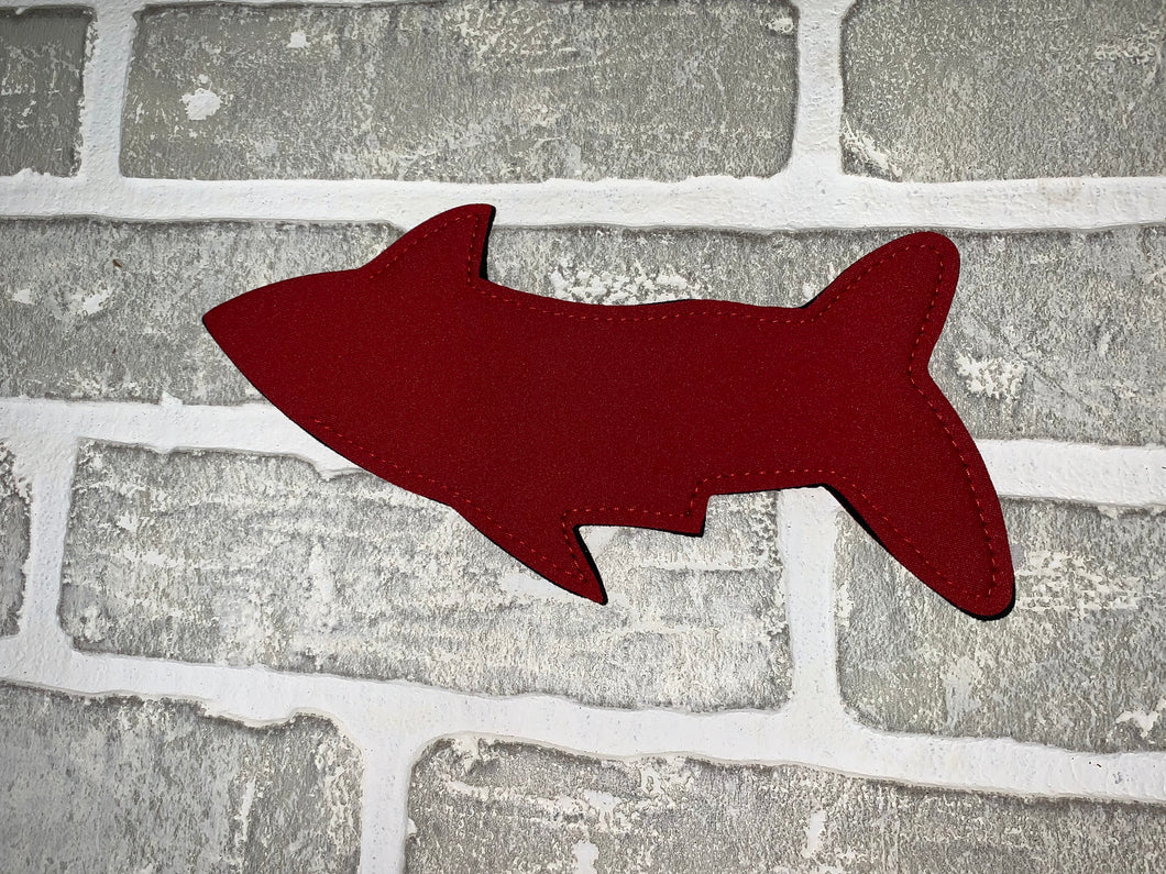 Red shark popsicle holder blanks