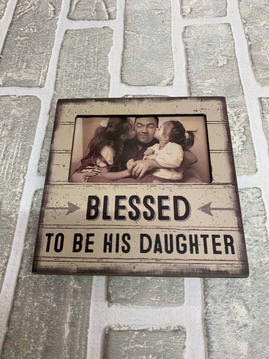 His daughter plaque frame