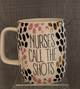 Nurses call the shots mug