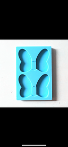 Butterfly silicone straw topper mold