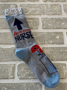 Awesome nurse socks