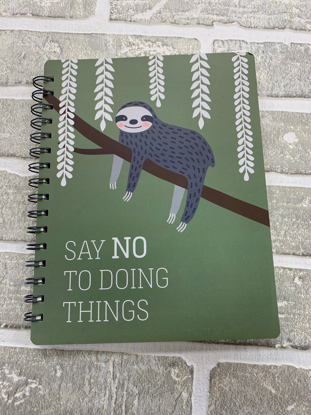 Doing things spiral notebook