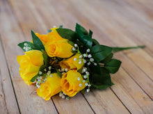 Load image into Gallery viewer, Yellow Rose Bud Bush
