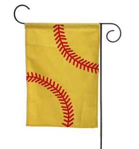 Softball sports flag blanks
