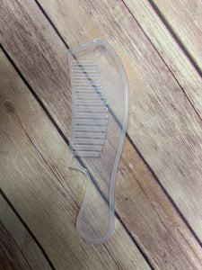 Silicone hair comb mold