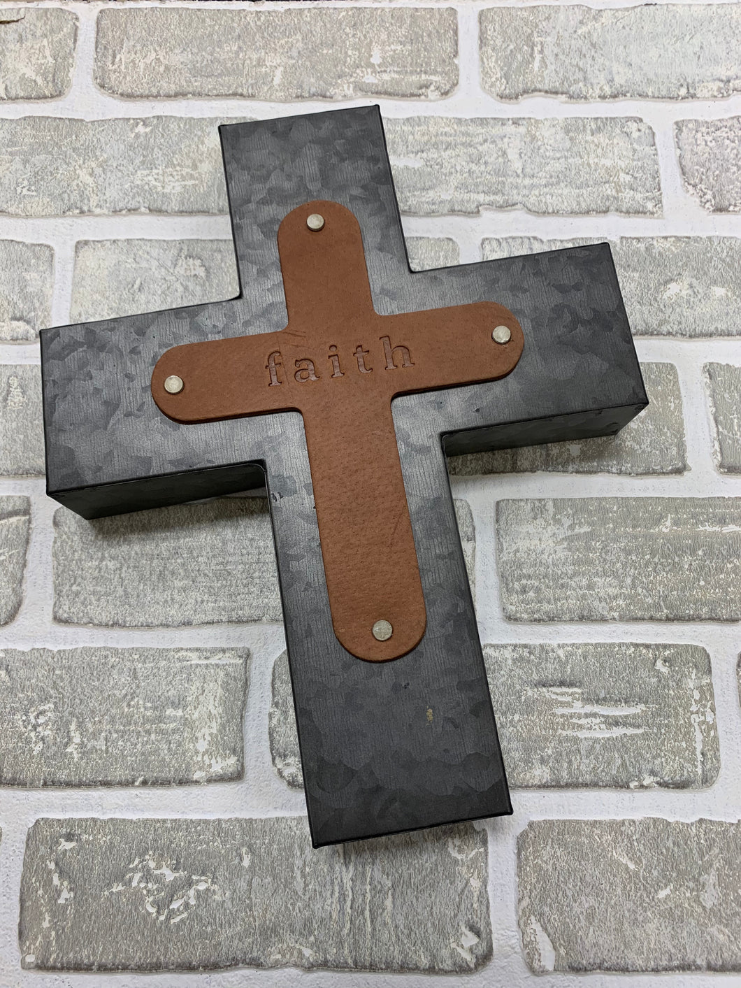 Faith wall cross
