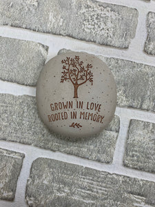 Grown in love stone